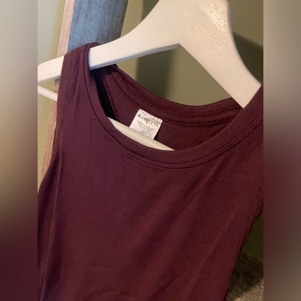Athleta Ribbed Racerback Tank - NWOT - Picture 2 of 6